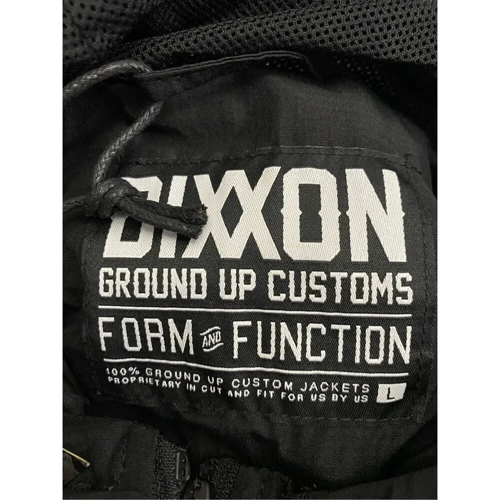 DIXXON Black Windbreaker Hooded Jacket